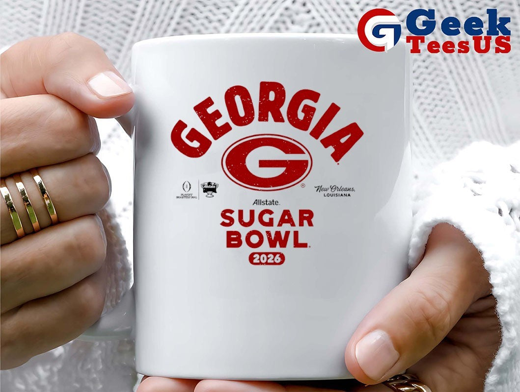 Georgia Bulldogs 2026 Allstate Sugar Bowl Bound Playoff Quarterfinal shirt