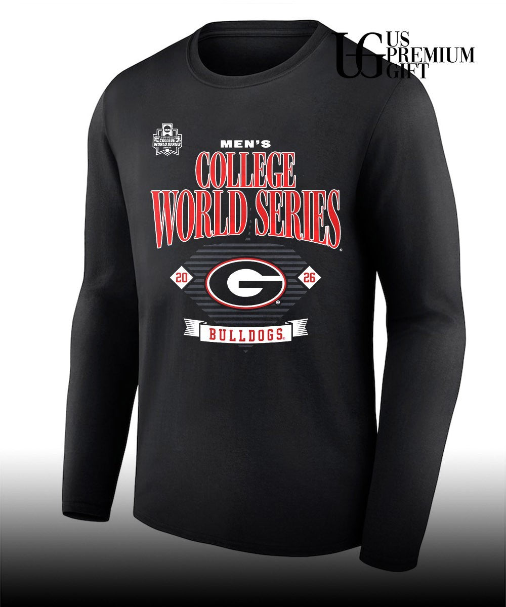 Georgia Bulldogs 2026 NCAA Baseball Men’s College World Series T-shirt