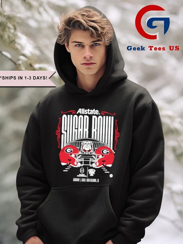 Georgia Bulldogs Allstate Sugar Bowl 2026 H2H T-shirt