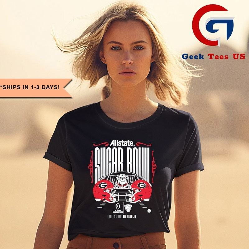 Georgia Bulldogs Allstate Sugar Bowl 2026 H2H T-shirt