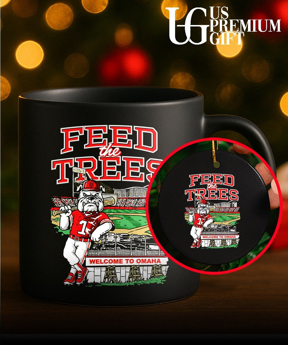 Georgia Bulldogs College World Series Feed the Trees Welcome to Omaha mascot shirt