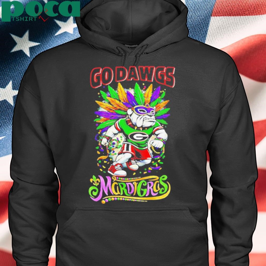 Georgia Bulldogs Go Dawgs Mordigras 2025 shirt