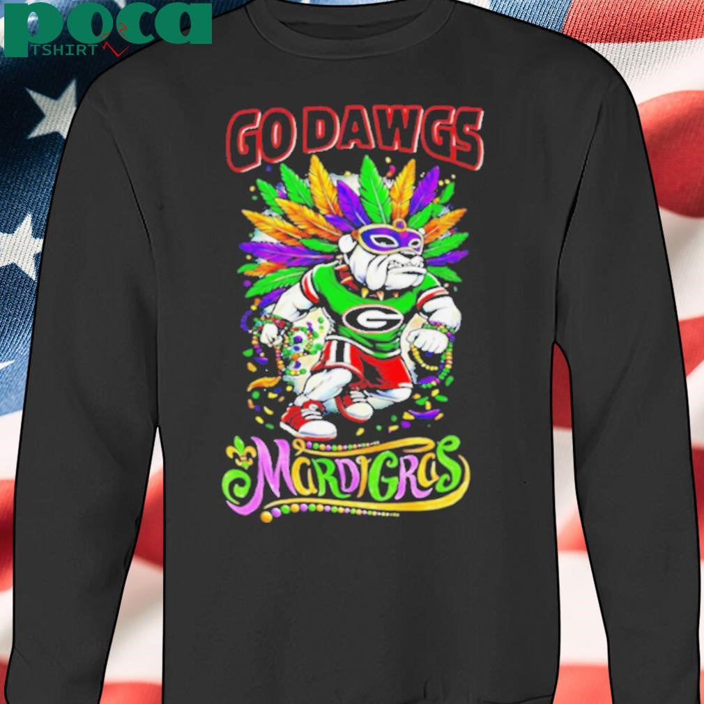 Georgia Bulldogs Go Dawgs Mordigras 2025 shirt