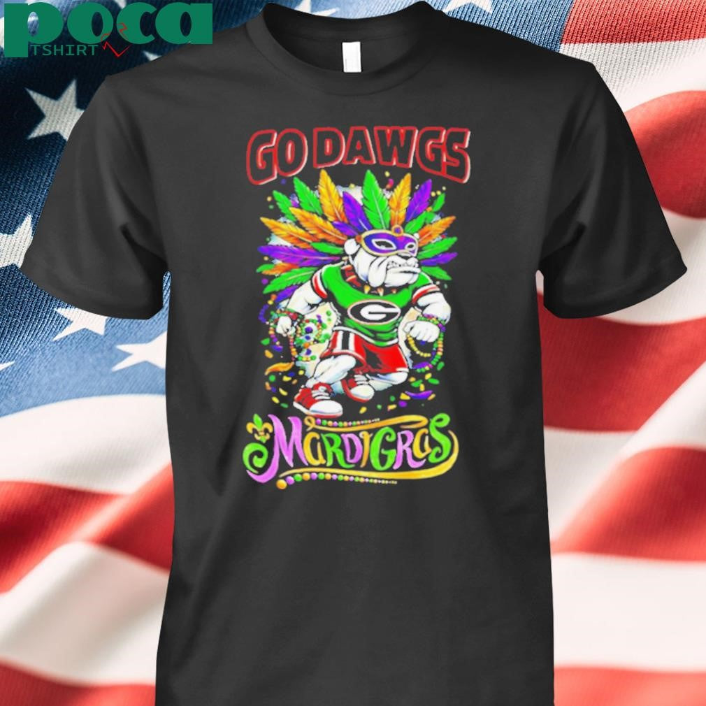 Georgia Bulldogs Go Dawgs Mordigras 2025 shirt