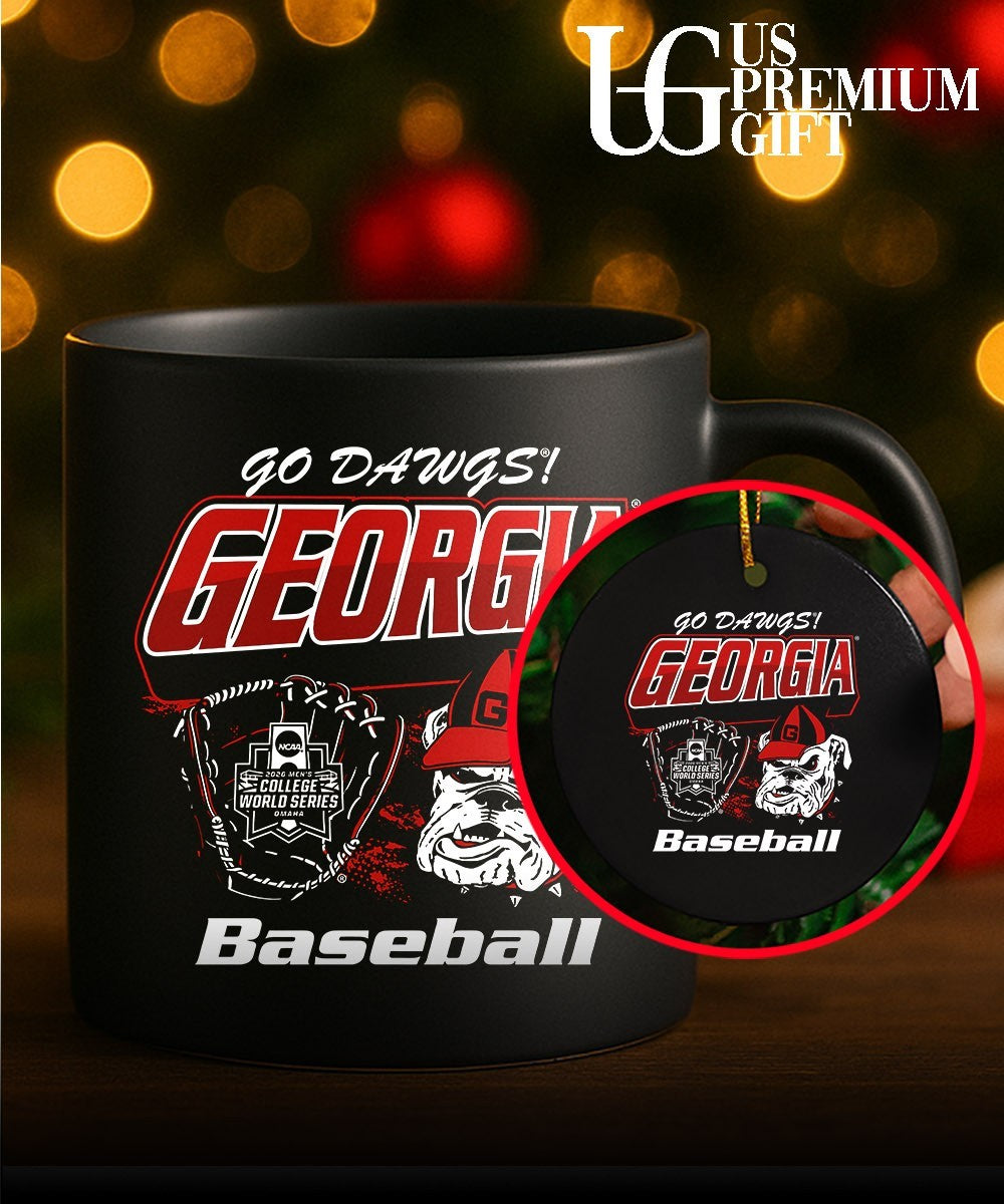 Georgia Bulldogs NCAA 2026 Men’s College World Series Go Dawgs Baseball shirt