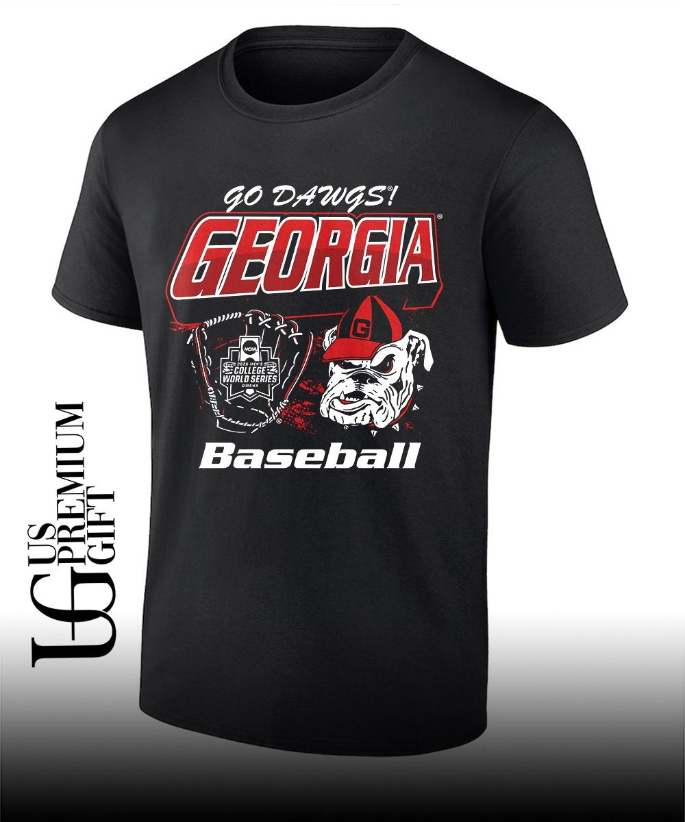 Georgia Bulldogs NCAA 2026 Men’s College World Series Go Dawgs Baseball shirt