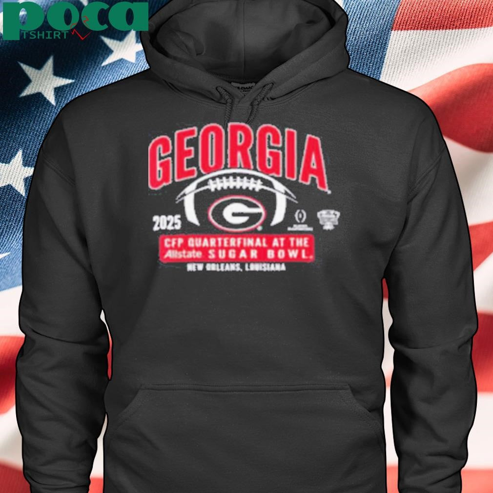 Georgia Bulldogs football CFP Quarterfinal Sugar Bowl 2025 Shirt