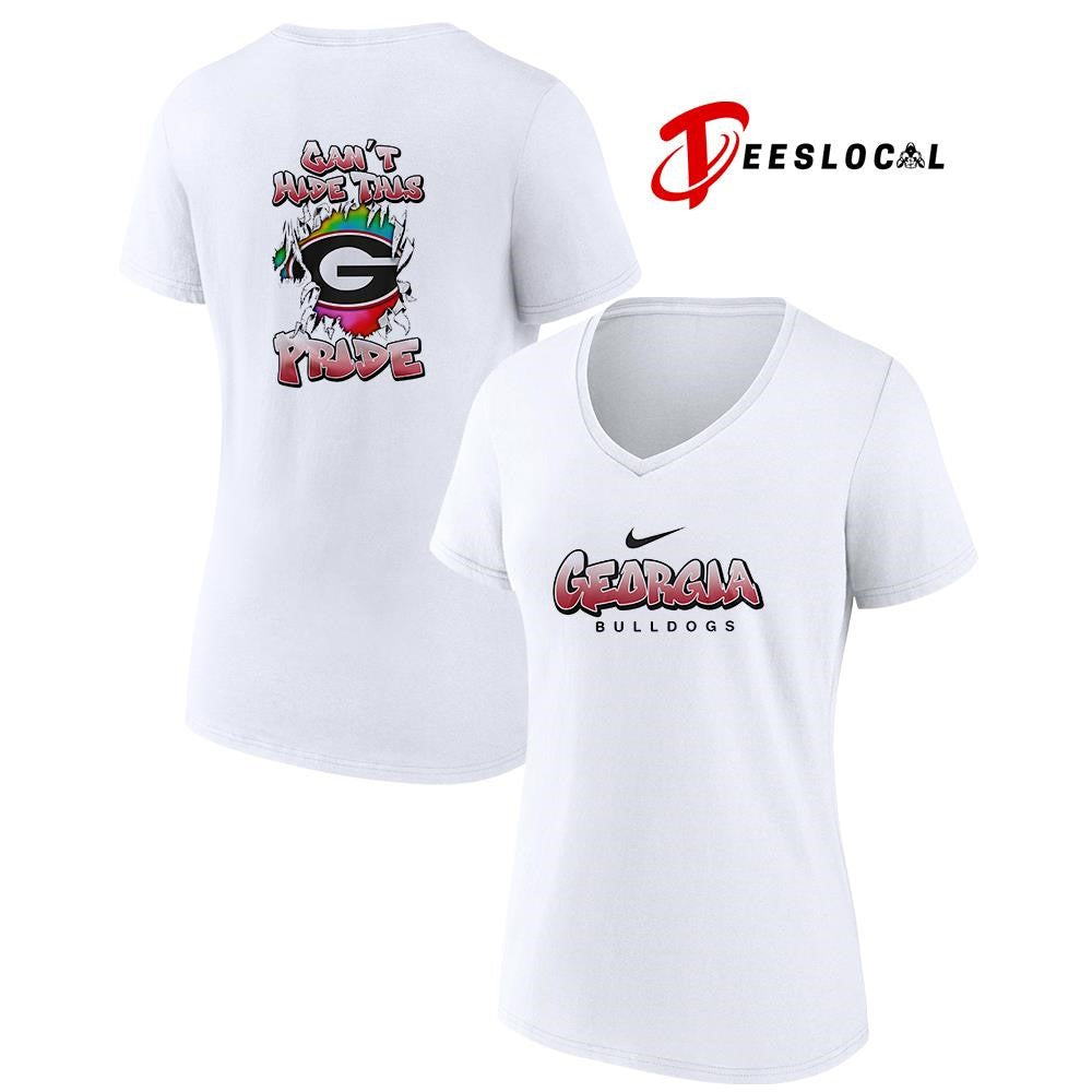 Georgia Bulldogs x NCAA Pride month can’t hide this shirt