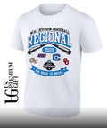 Georgia Tech Yellow Jackets and UIC Flames and Citadel Bulldogs and Oklahoma Sooners Baseball Regional Division I NCAA 2026 The Road to Omaha shirt