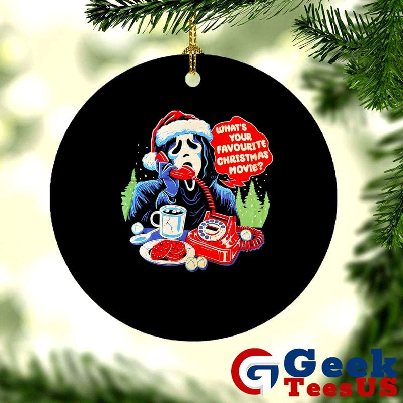 Ghostface what’s your favorite Christmas movie shirt