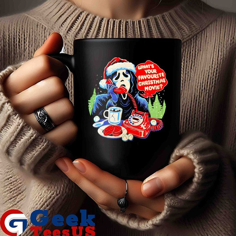 Ghostface what’s your favorite Christmas movie shirt