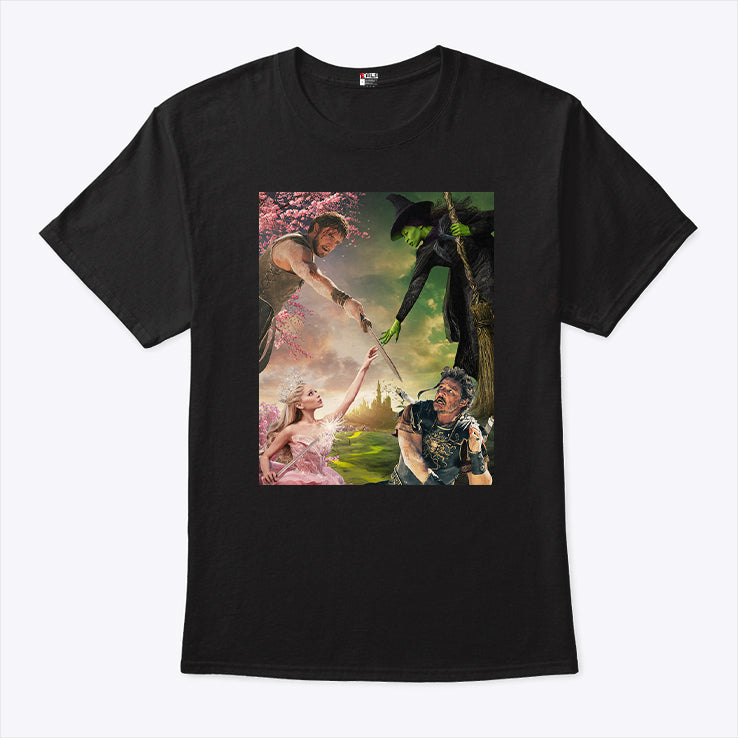 Gladiator 2 And Wicked Wickediator T Shirt