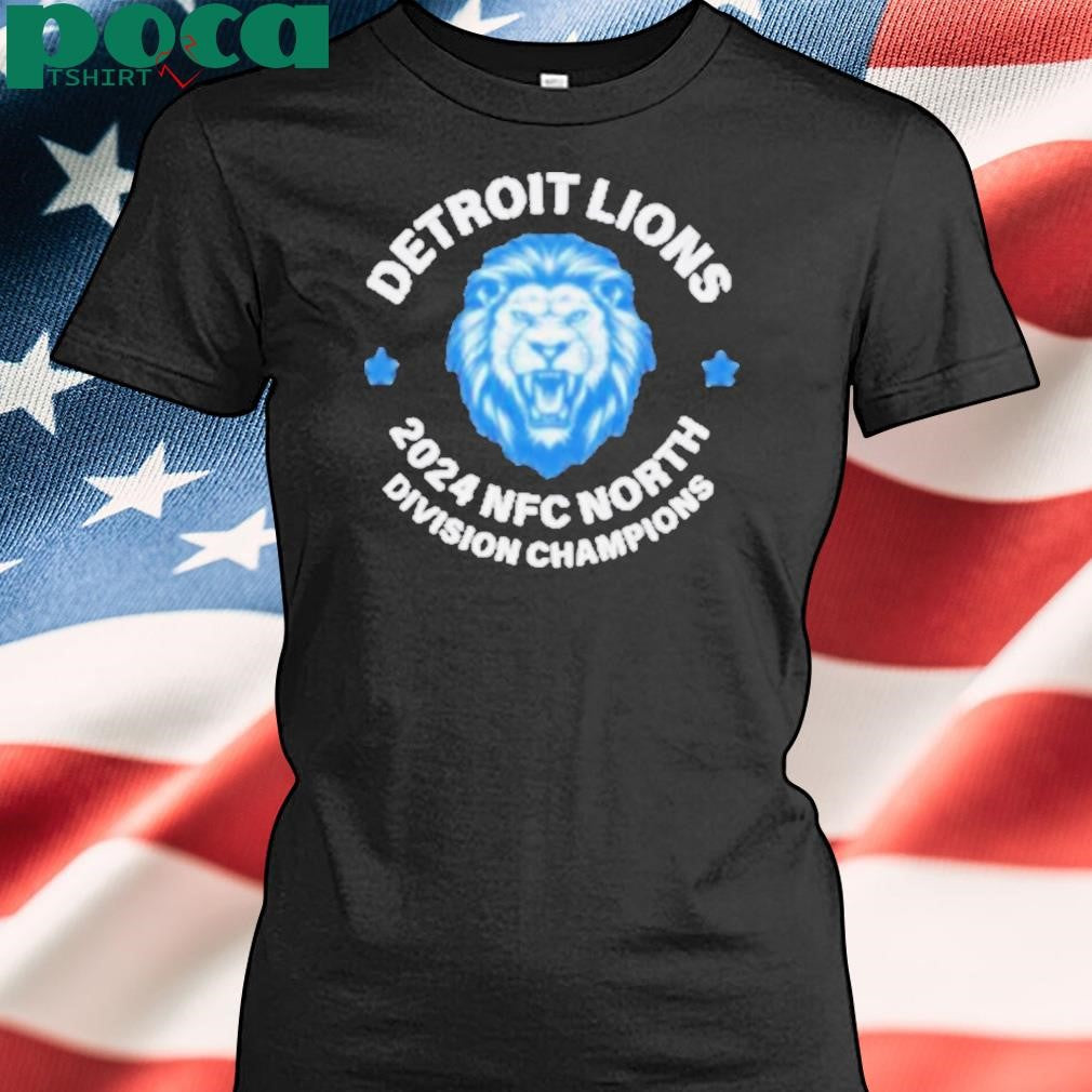 Go Lions Detroit Lions 2024 North Champions Shirt
