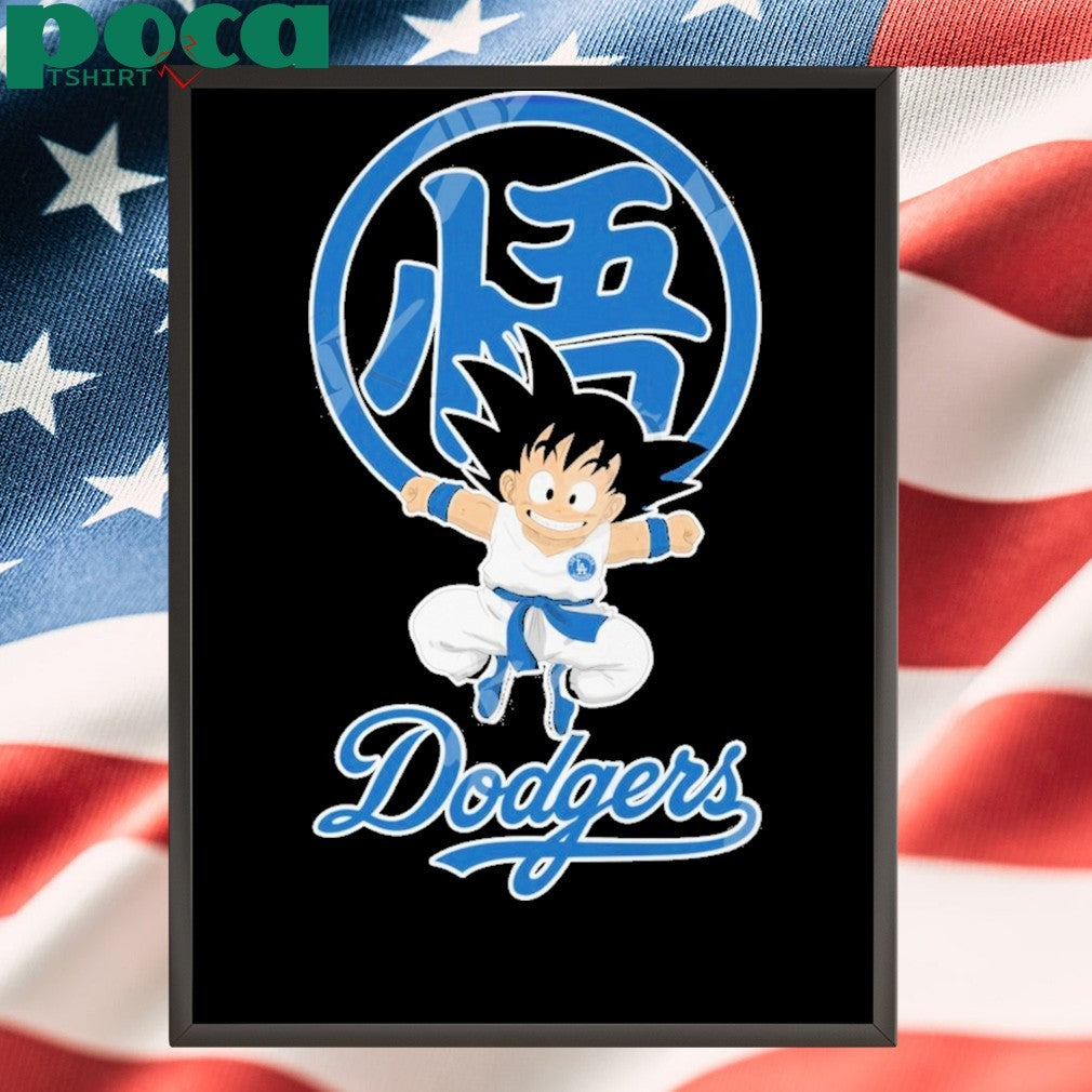 Goku X Los Angeles Dodgers 2025 T-Shirt