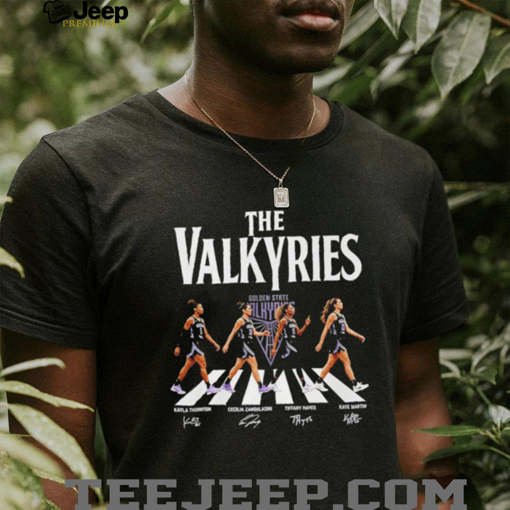 Golden State Valkyries The Valkyries Abbey Road signature shirt