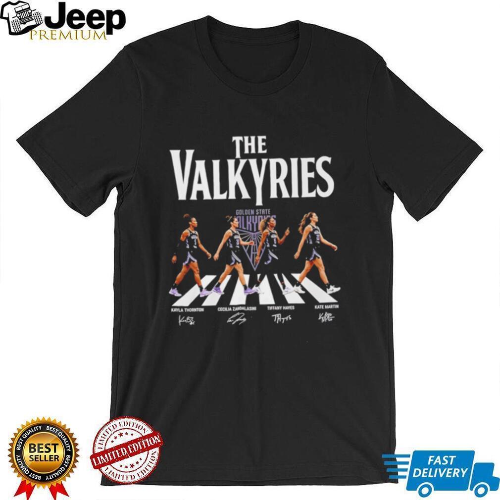 Golden State Valkyries The Valkyries Abbey Road signature shirt