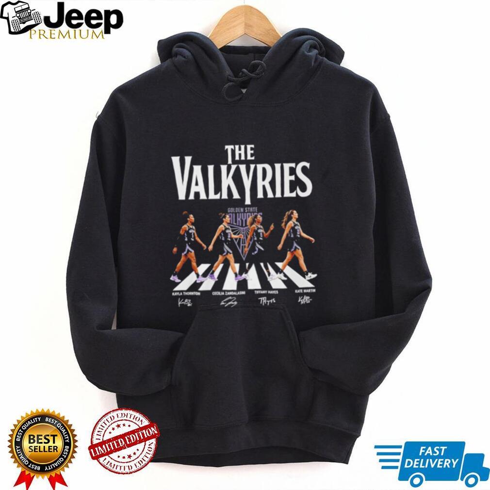 Golden State Valkyries The Valkyries Abbey Road signature shirt