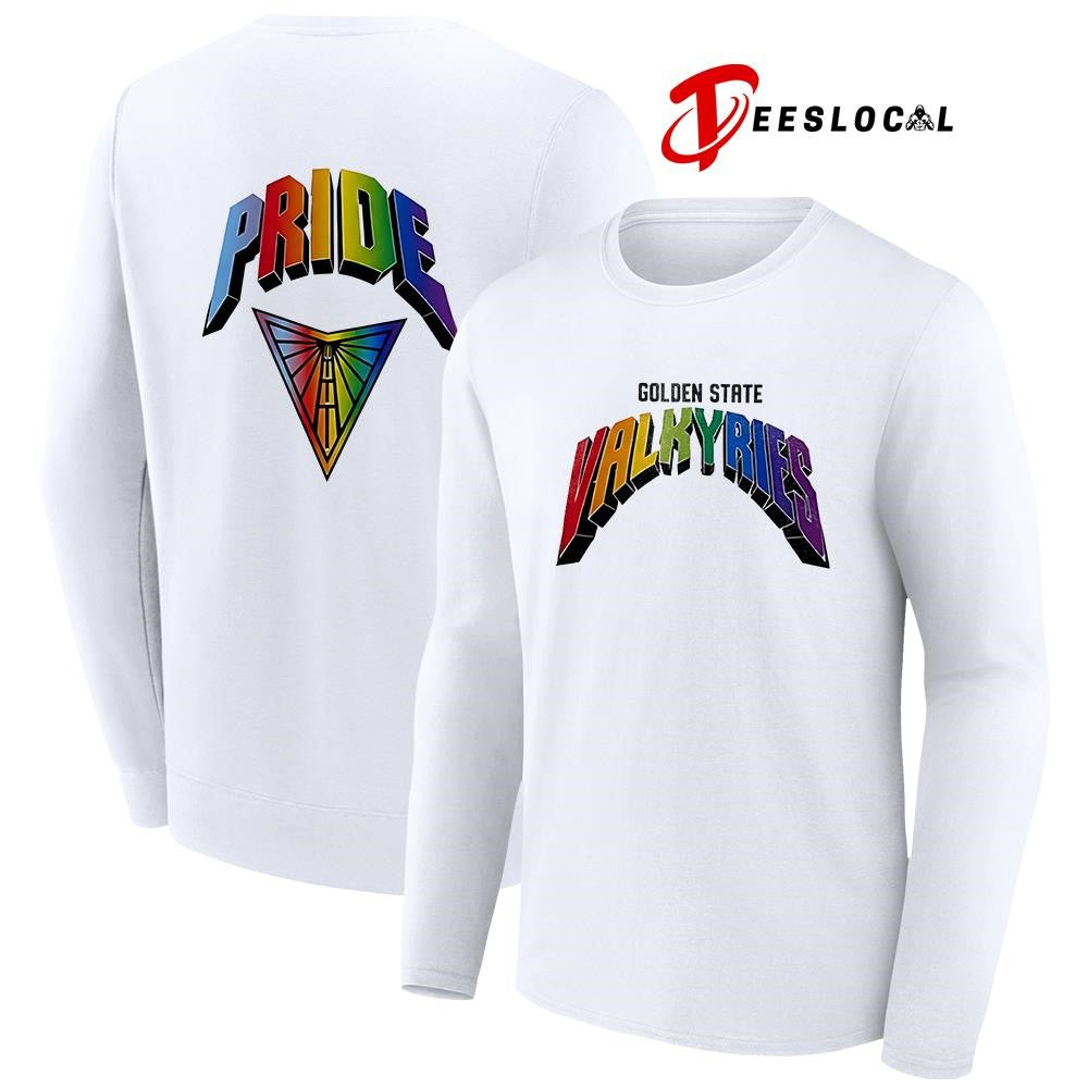 Golden State Valkyries x Pride logo shirt