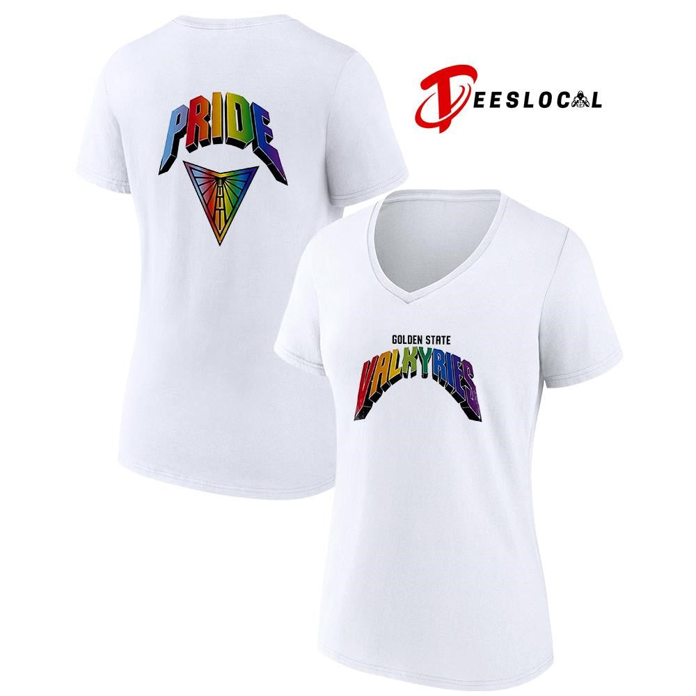 Golden State Valkyries x Pride logo shirt