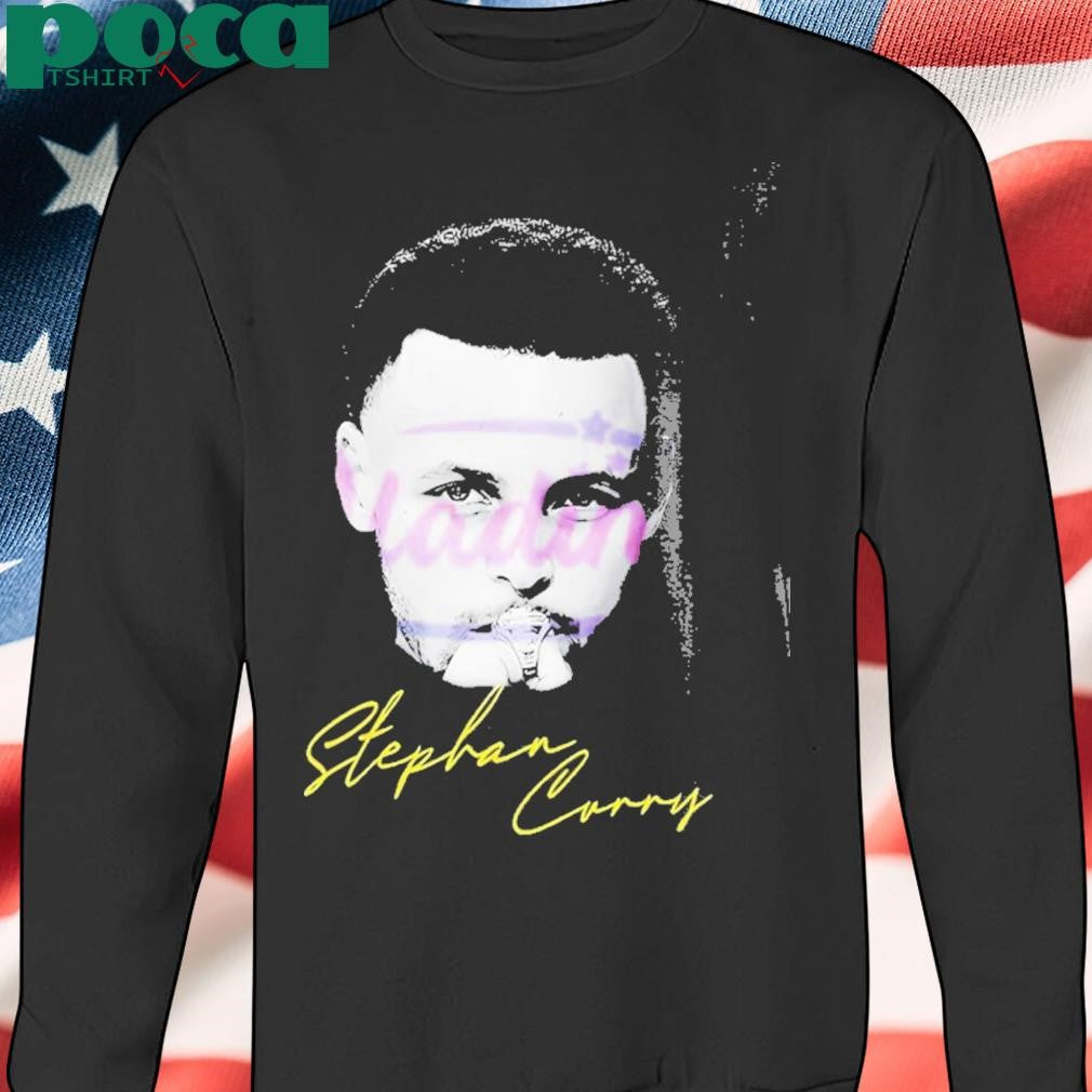 Golden State Warriors Stephen Curry Face Signature Shirt