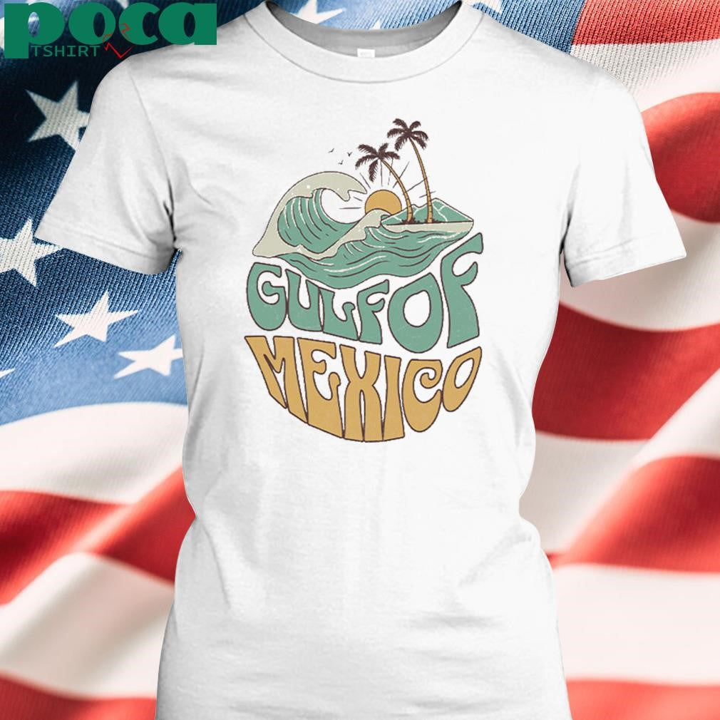 Golfo de Mexico 1550 Retro Vintage Art Shirt