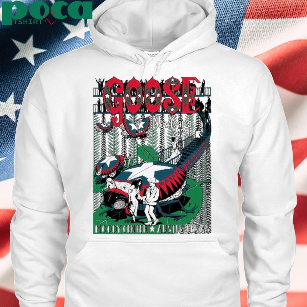 Goose Moody Center In Austin TX Dec 30-31 2024 Tour Shirt