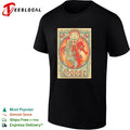 Goose band knight on seahorse poster shirt