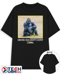 Gorilla smoking drunk cigs don’t count shirt