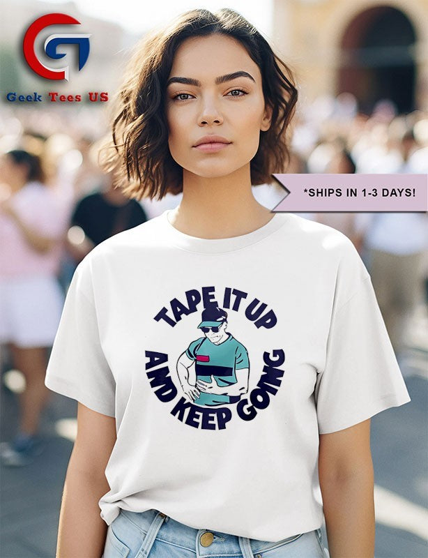 Grace Harris tape it up and keep going shirt