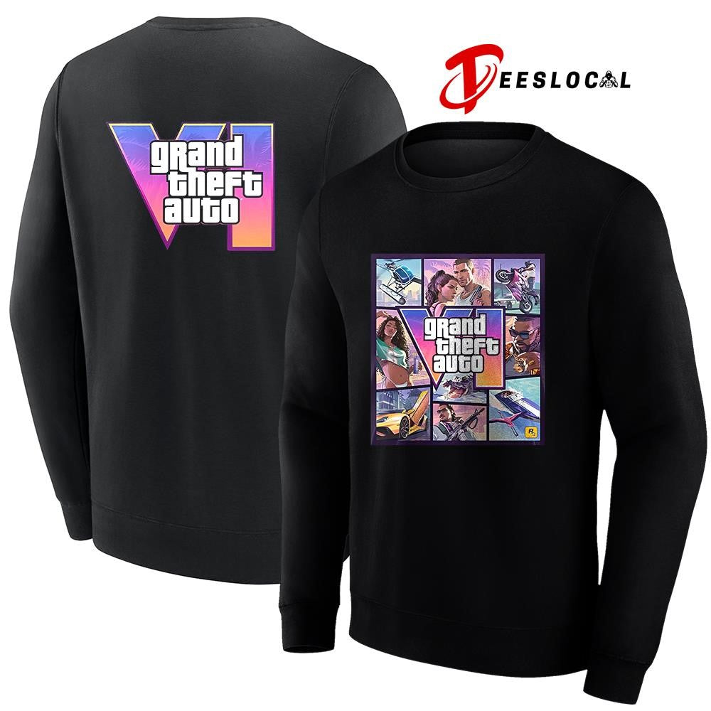 Grand Theft Auto VI GTA graphic shirt
