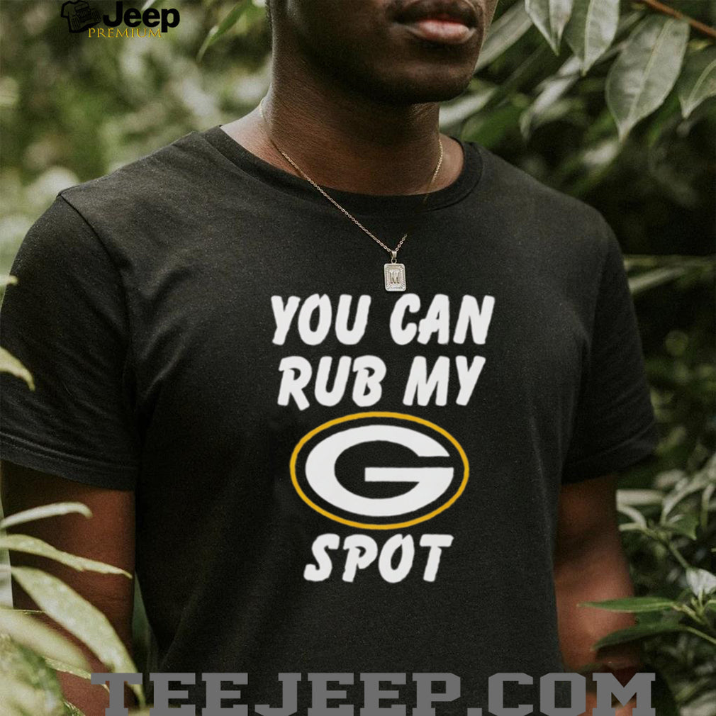 Green Bay Football Rub My G Spot Funny Fan T Shirt