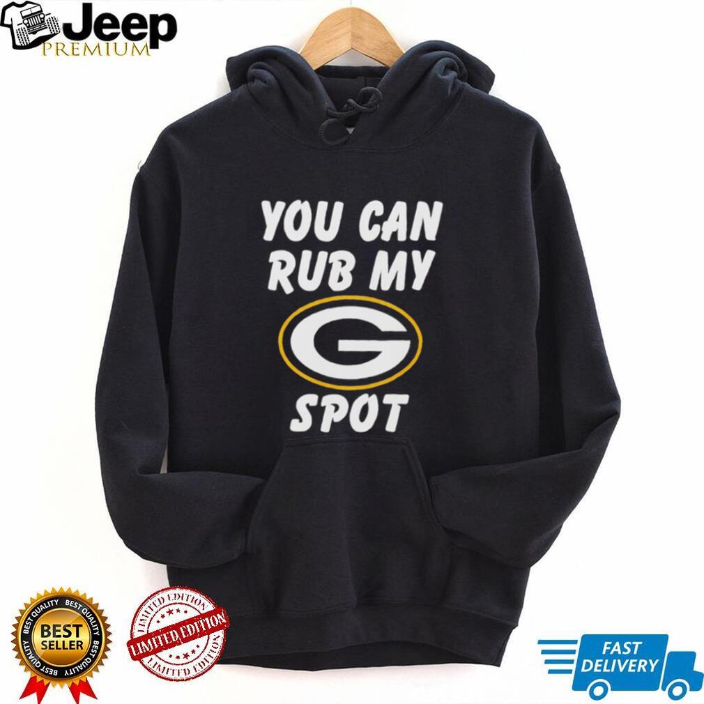 Green Bay Football Rub My G Spot Funny Fan T Shirt