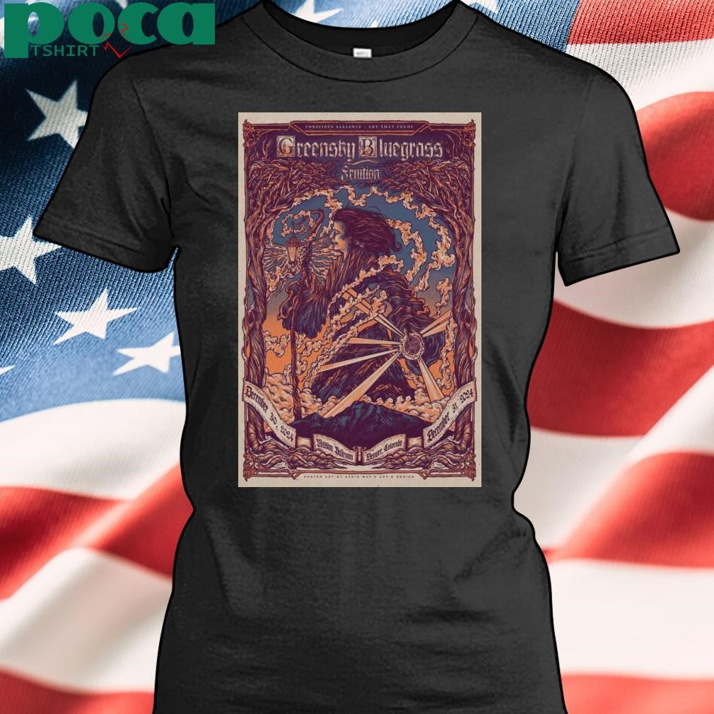 Greensky Bluegrass NYE Shows In Denver CO On Dec 30-31 2024 Poster shirt