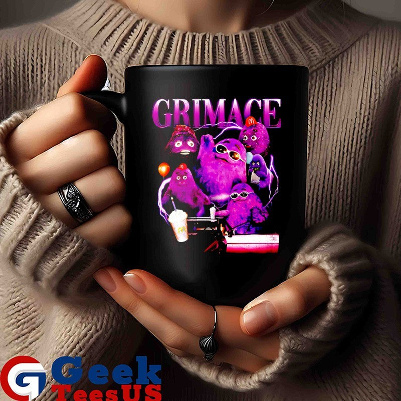 Grimace wat do do graphic shirt