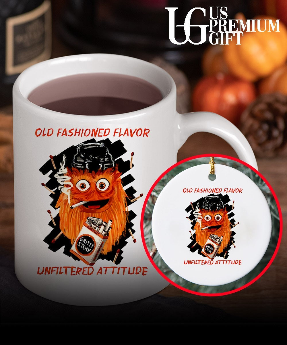 Gritty Philadelphia Flyers old fashioned flavor unfiltered attitude shirt