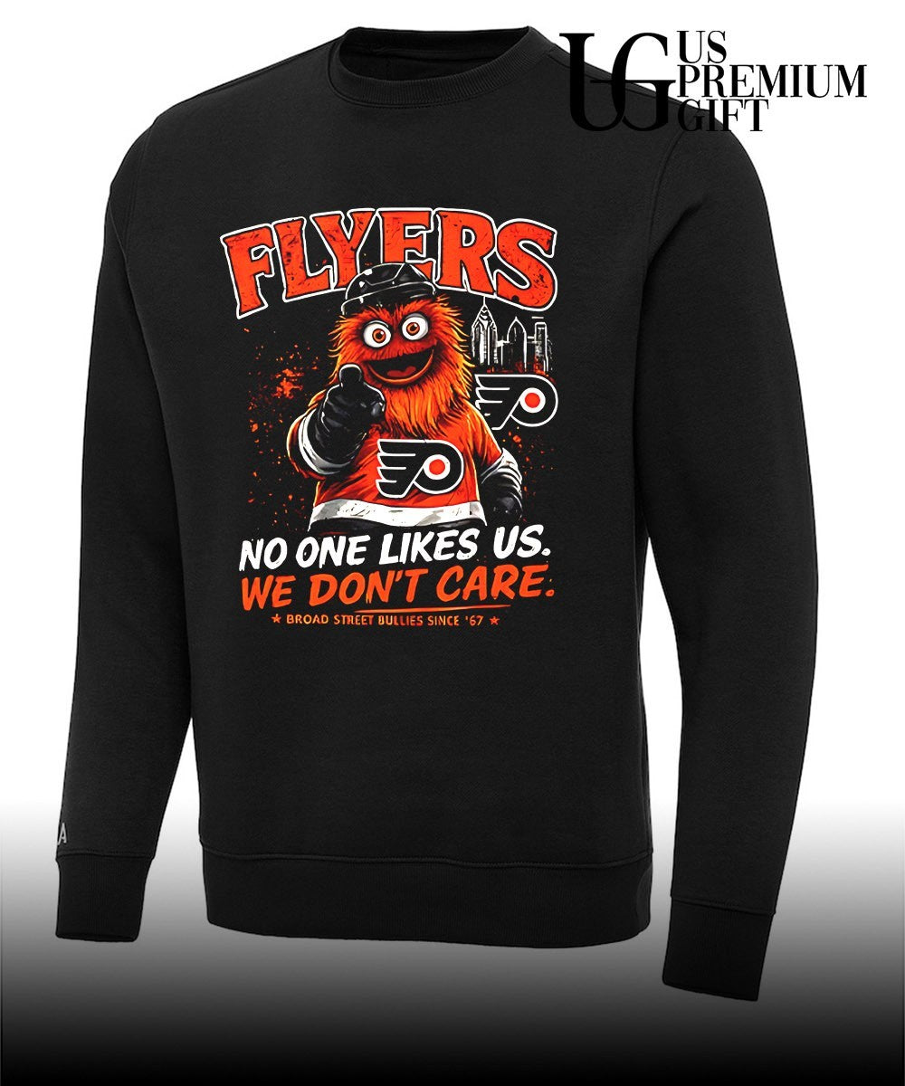 Gritty no one likes us we don’t care Philadelphia Flyers NHL shirt