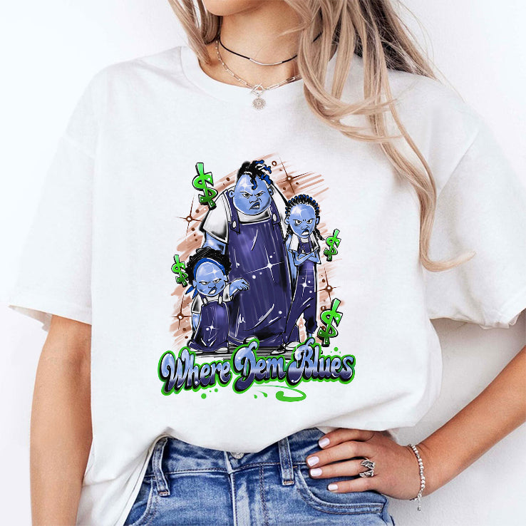 Gross Sisters Where Dem Blues T Shirt