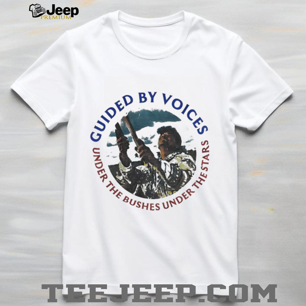 Guided by Voices indie rock band t shirt Under the Bushes Under the Stars shirt