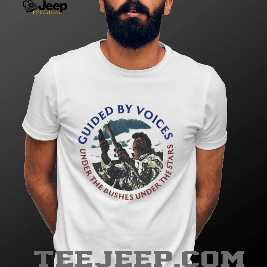 Guided by Voices indie rock band t shirt Under the Bushes Under the Stars shirt