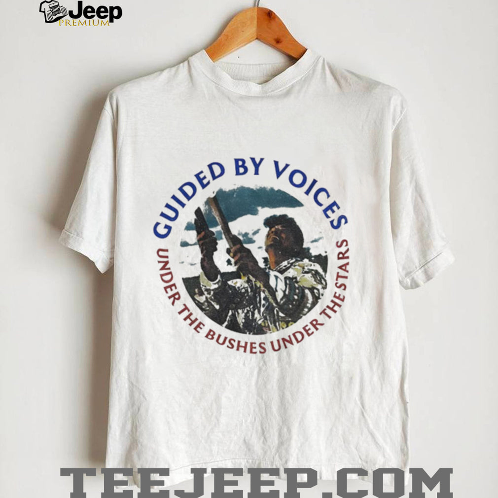 Guided by Voices indie rock band t shirt Under the Bushes Under the Stars shirt