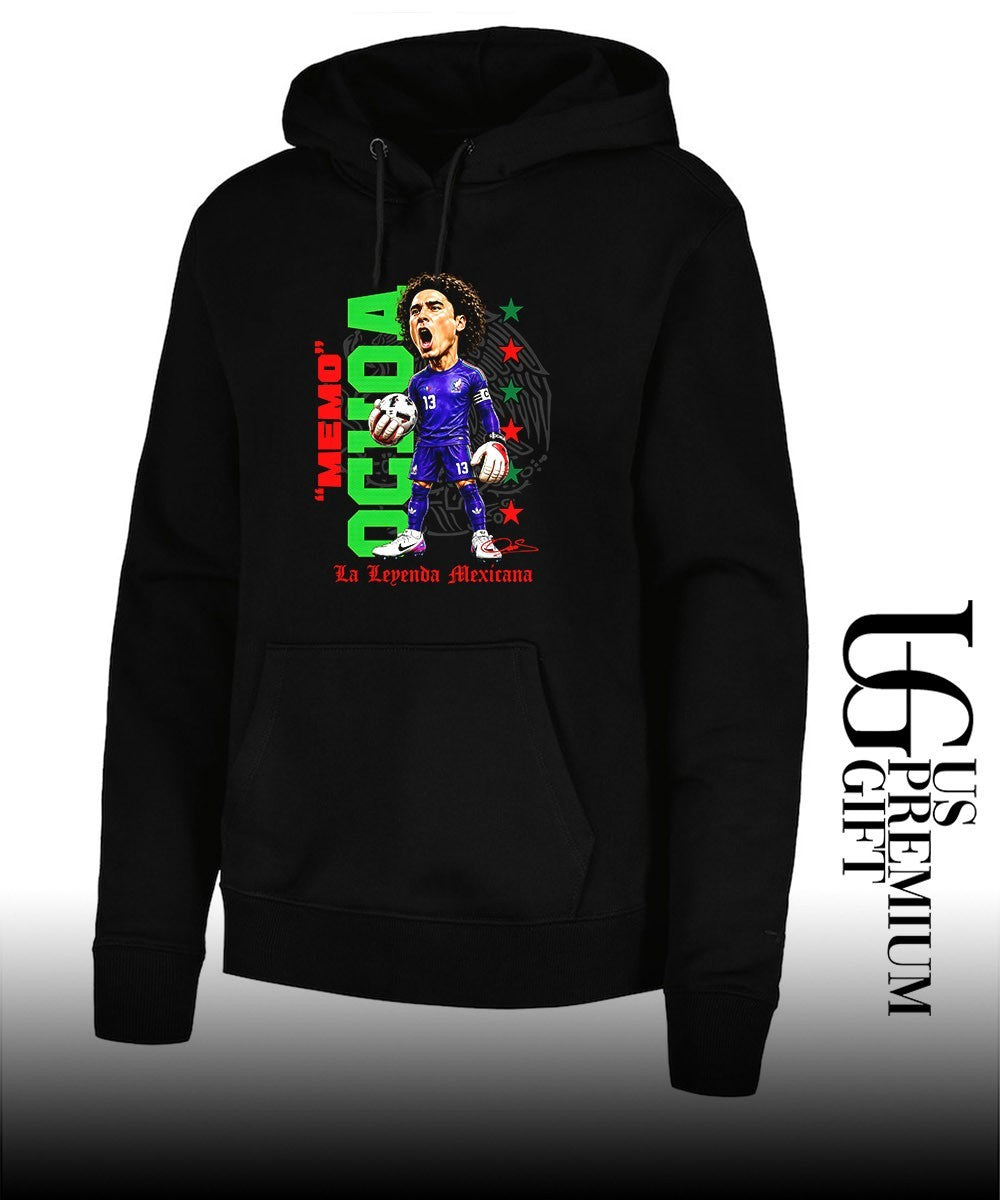 Guillermo Ochoa Mexico National Team Memo Ochoa La Leyenda Mexicana caricature shirt