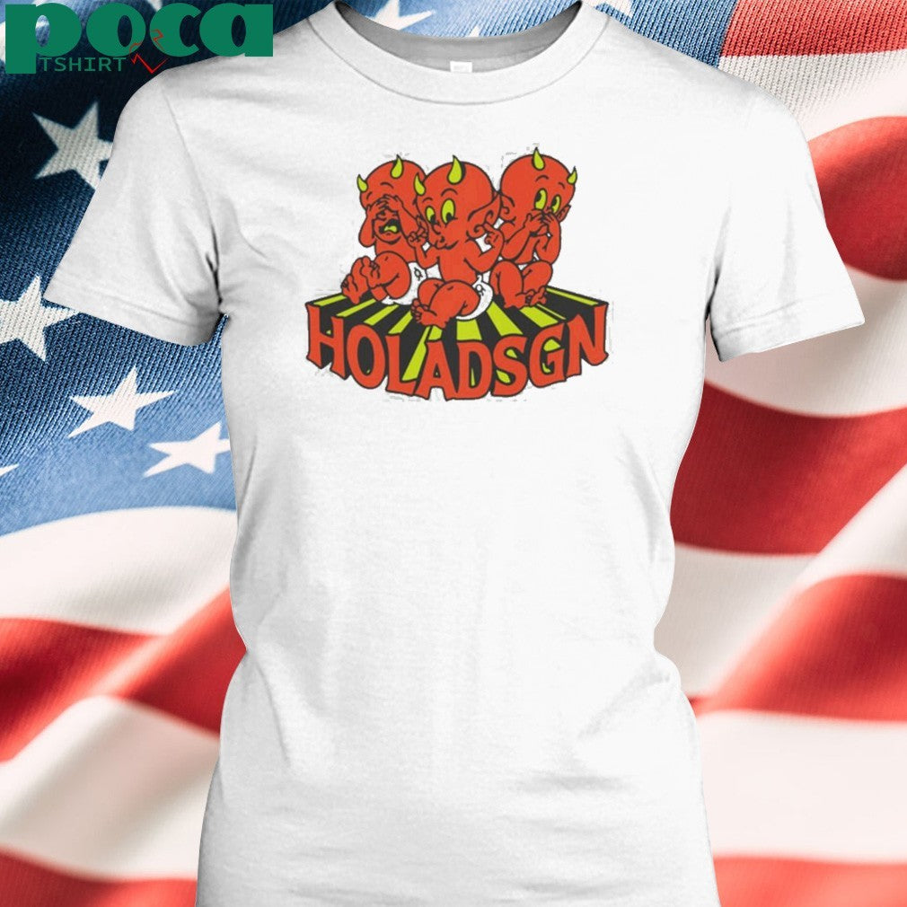 HOLADSGN Three Devils Graphic shirt