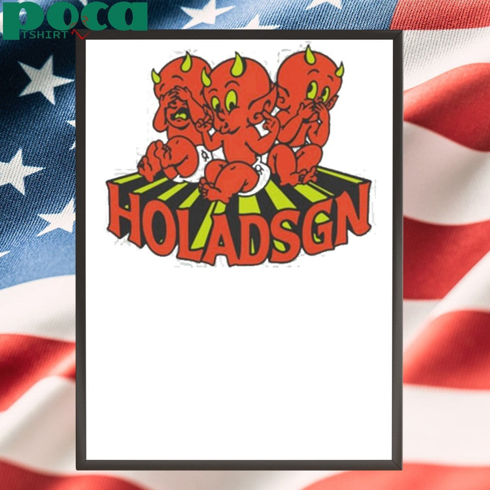 HOLADSGN Three Devils Graphic shirt