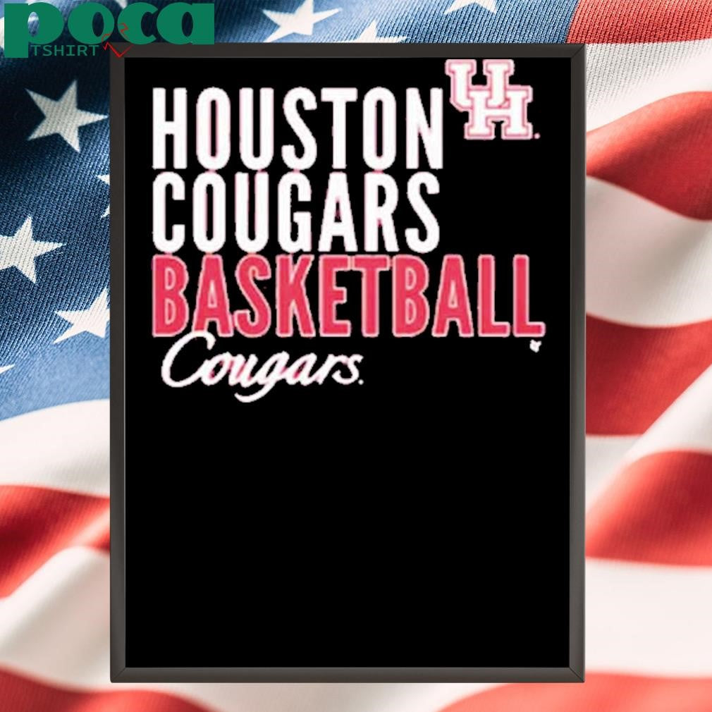 HOUSTON BASKETBALL TEXT OVERLAY SHIRT