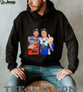 Haiden Deegan & Eli Tomac holding beer middle finger shirt