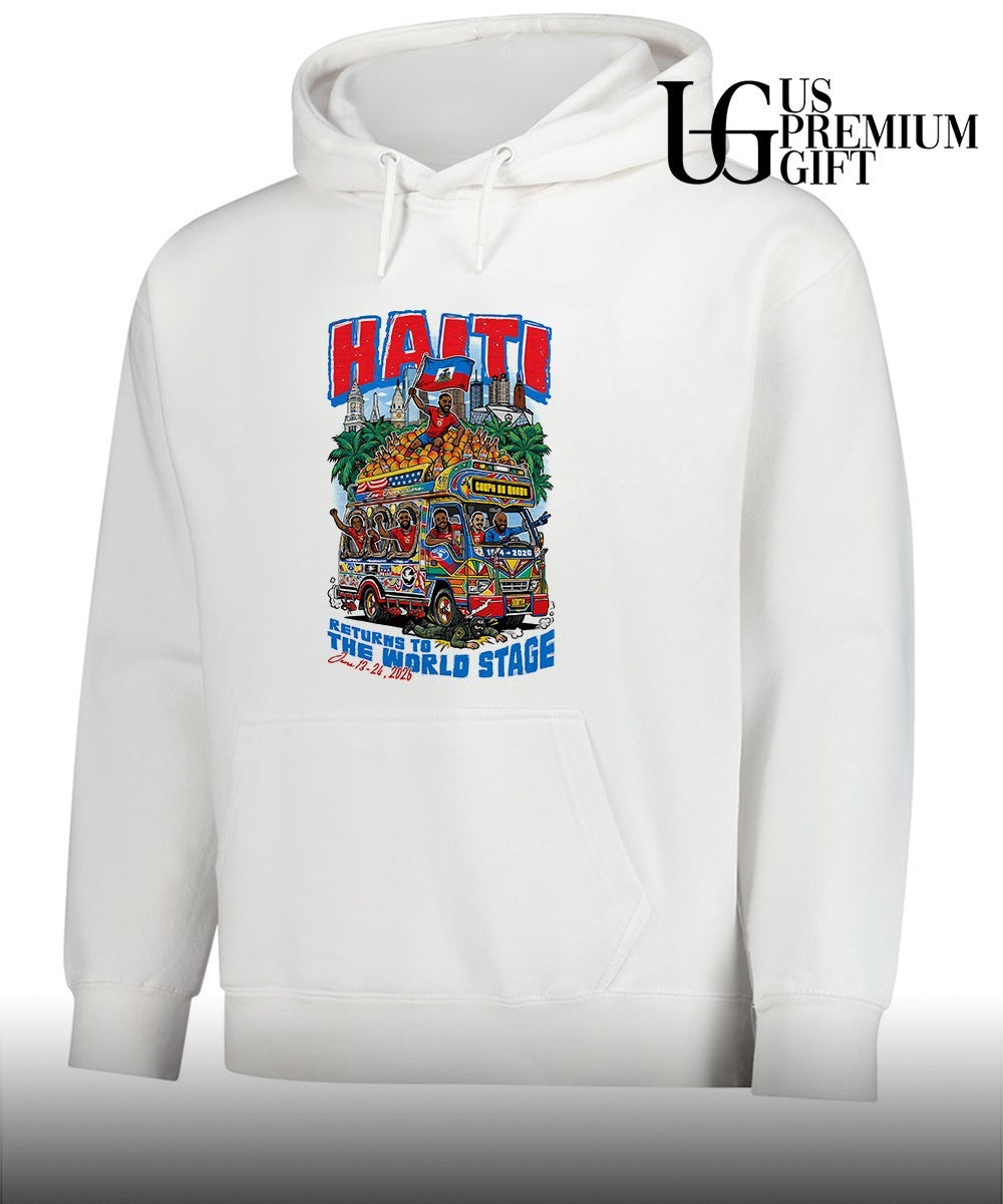 Haiti Soccer Les Grenadiers Coupe Du Monde Returns to the World Stage 2026 shirt