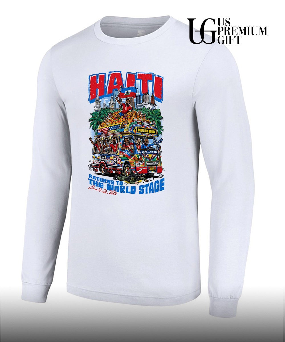 Haiti Soccer Les Grenadiers Coupe Du Monde Returns to the World Stage 2026 shirt