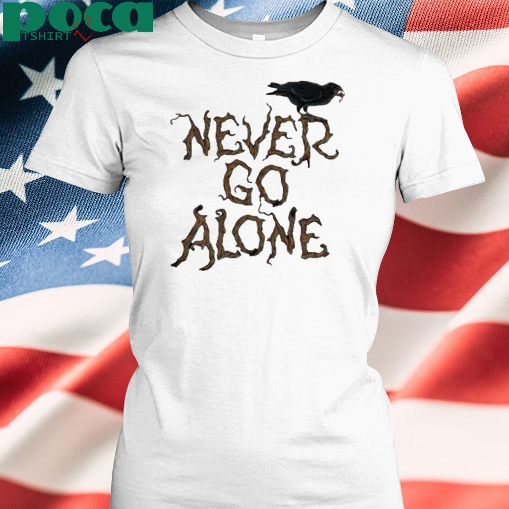 Halloween Horror Nights 2025 Never Go Alone shirt