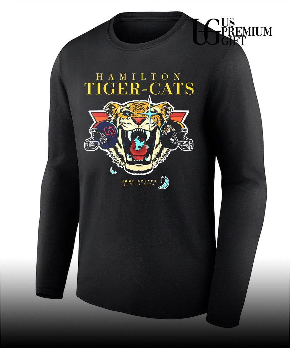 Hamilton Tiger-Cats Home Opener June 4 2026 logo shirt