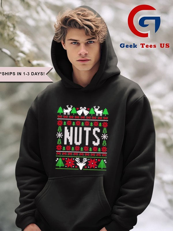 Happiest Season Sloane Nuts ugly Christmas shirt